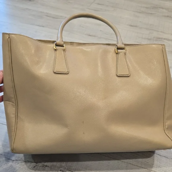 Prada Tan Leather Satchel - Picture 4 of 15